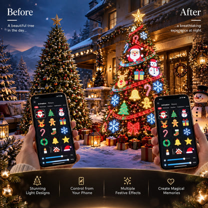 MIMIRGB® - Smart Animated Christmas Tree Lights