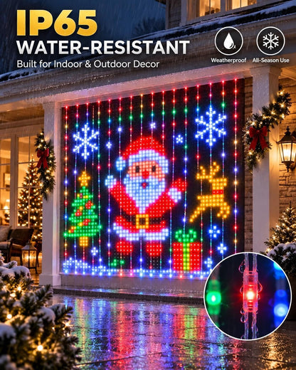 MIMIRGB® Curtain lights with APP Control, Music Sync, DIY Window Hanging Decor