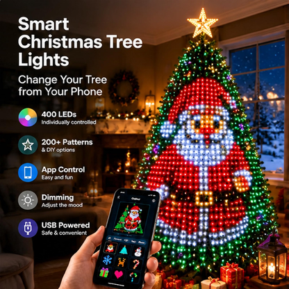 MIMIRGB® - Smart Animated Christmas Tree Lights