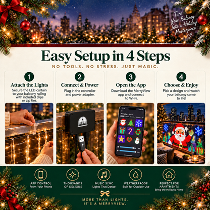 MIMIRGB® Smart Balcony Lights